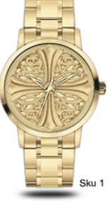 Mens Metal Band Watch  - 10372-MB