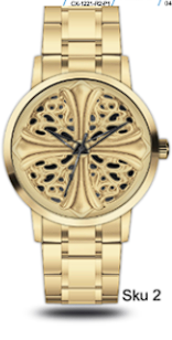 Mens Metal Band Watch  - 10372-MB