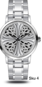 Mens Metal Band Watch  - 10372-MB