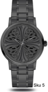 Mens Metal Band Watch  - 10372-MB