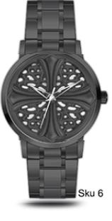 Mens Metal Band Watch  - 10372-MB