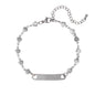 Heart Link Bracelet - NBR-114