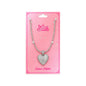 Ladies Bling Flash Out Chain RT1-301 S — SILVER on display card
