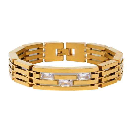 13.75mm Stainless Steel Bracelet - SBR-341