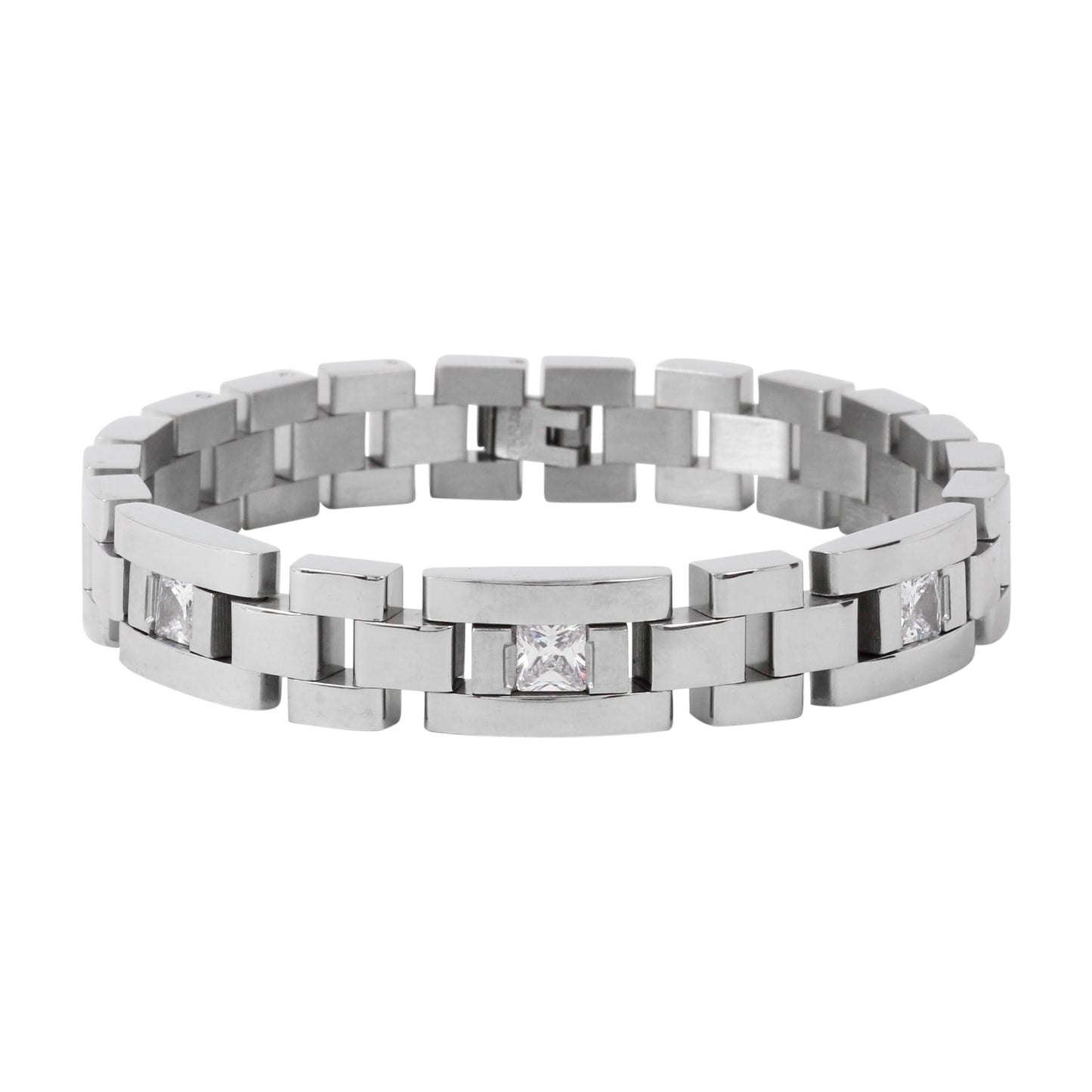 12mm Stainless Steel Bracelet - SBR-352