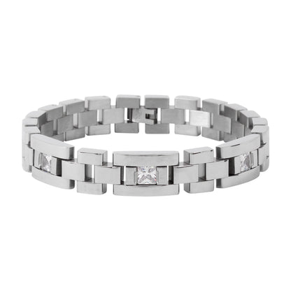 12mm Stainless Steel Bracelet - SBR-352