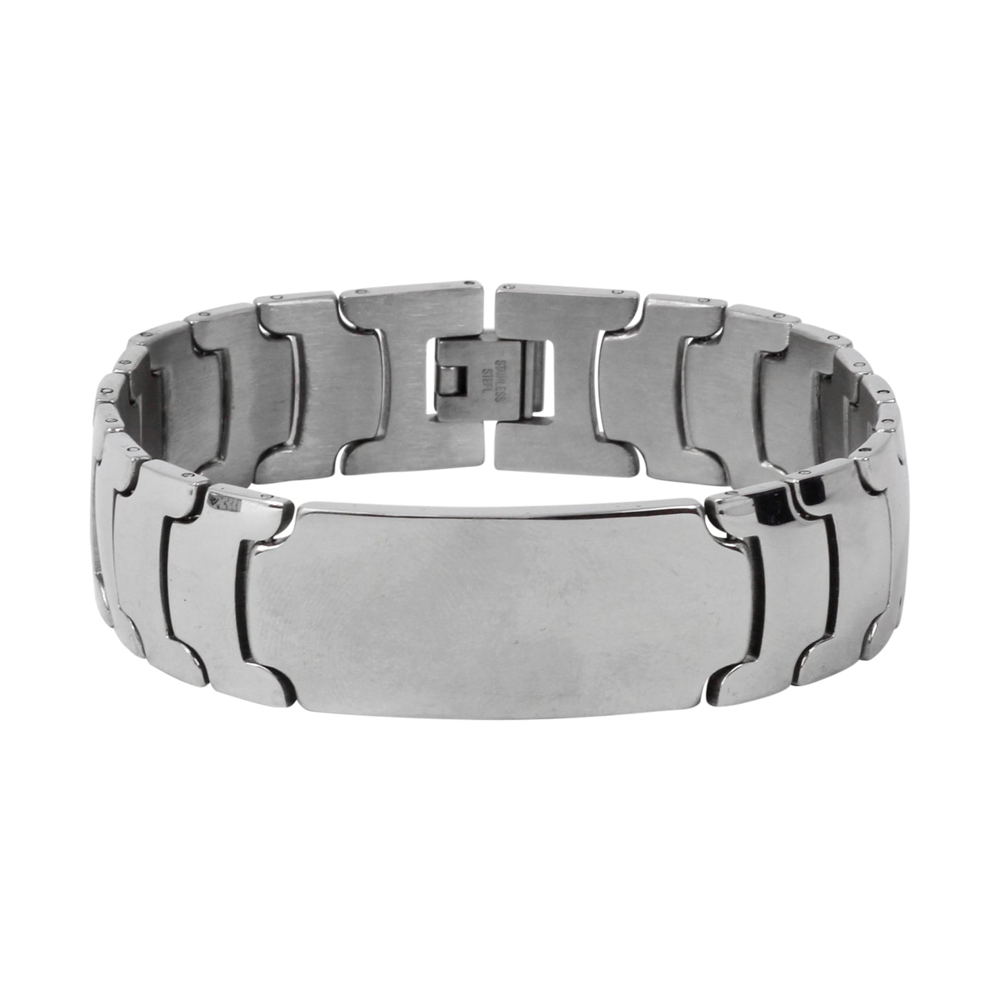 18mm Stainless Steel Id Bracelet - SBR-367