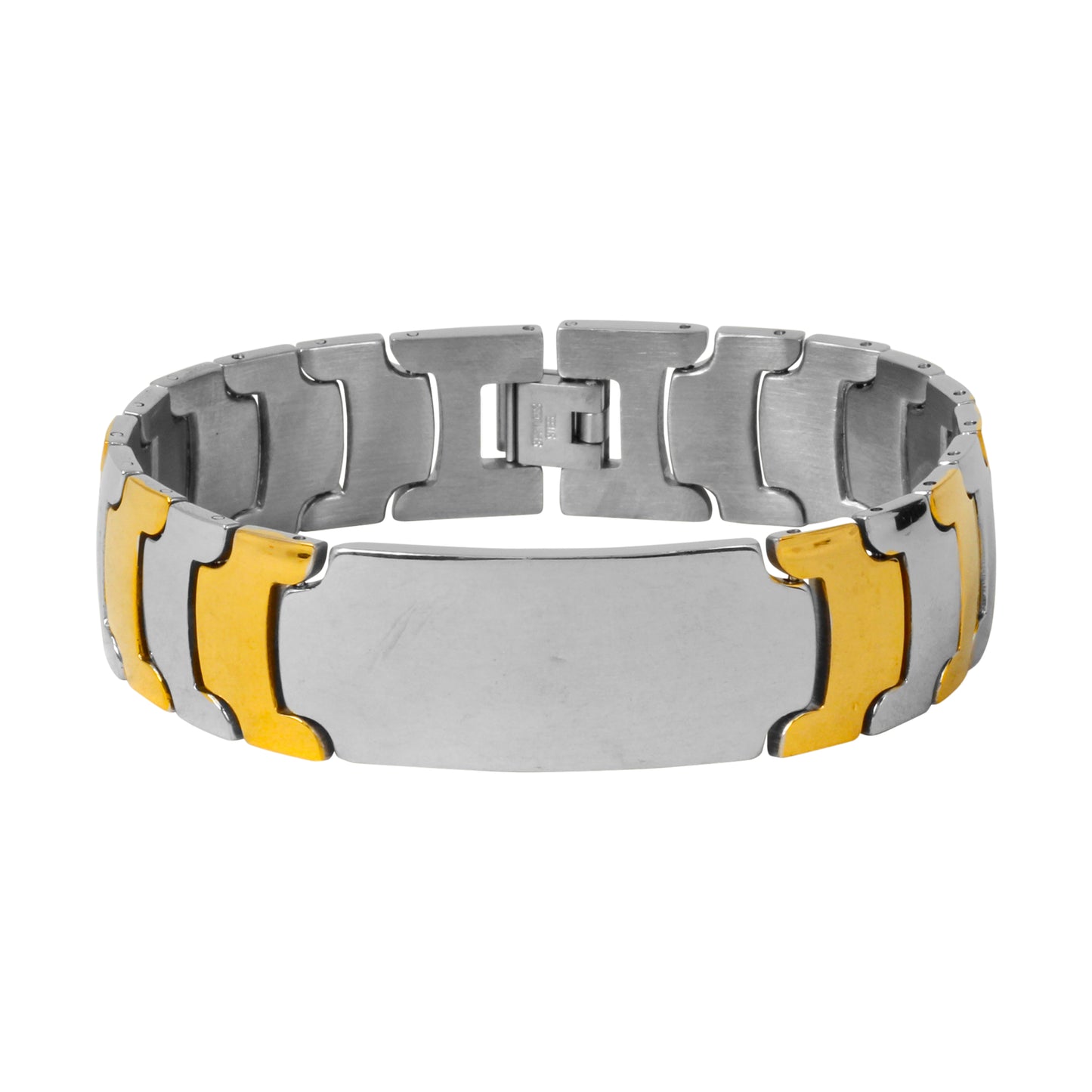 18mm Stainless Steel Id Bracelet - SBR-367