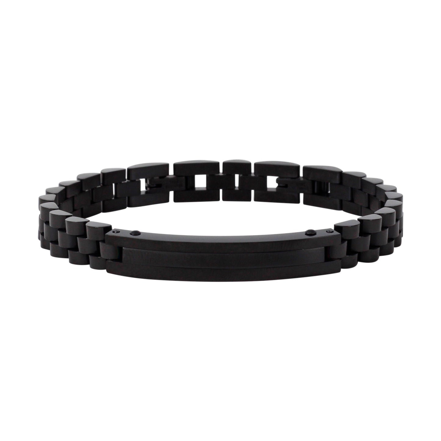 8mm Stainless Steel Id Bracelet - SBR-371