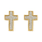 Cross Earrings - SC 211
