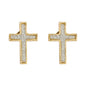 Cross Earrings - SC 213
