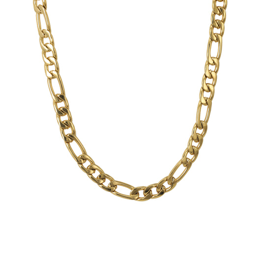 6mm Figaro Chain - SCH-301**
