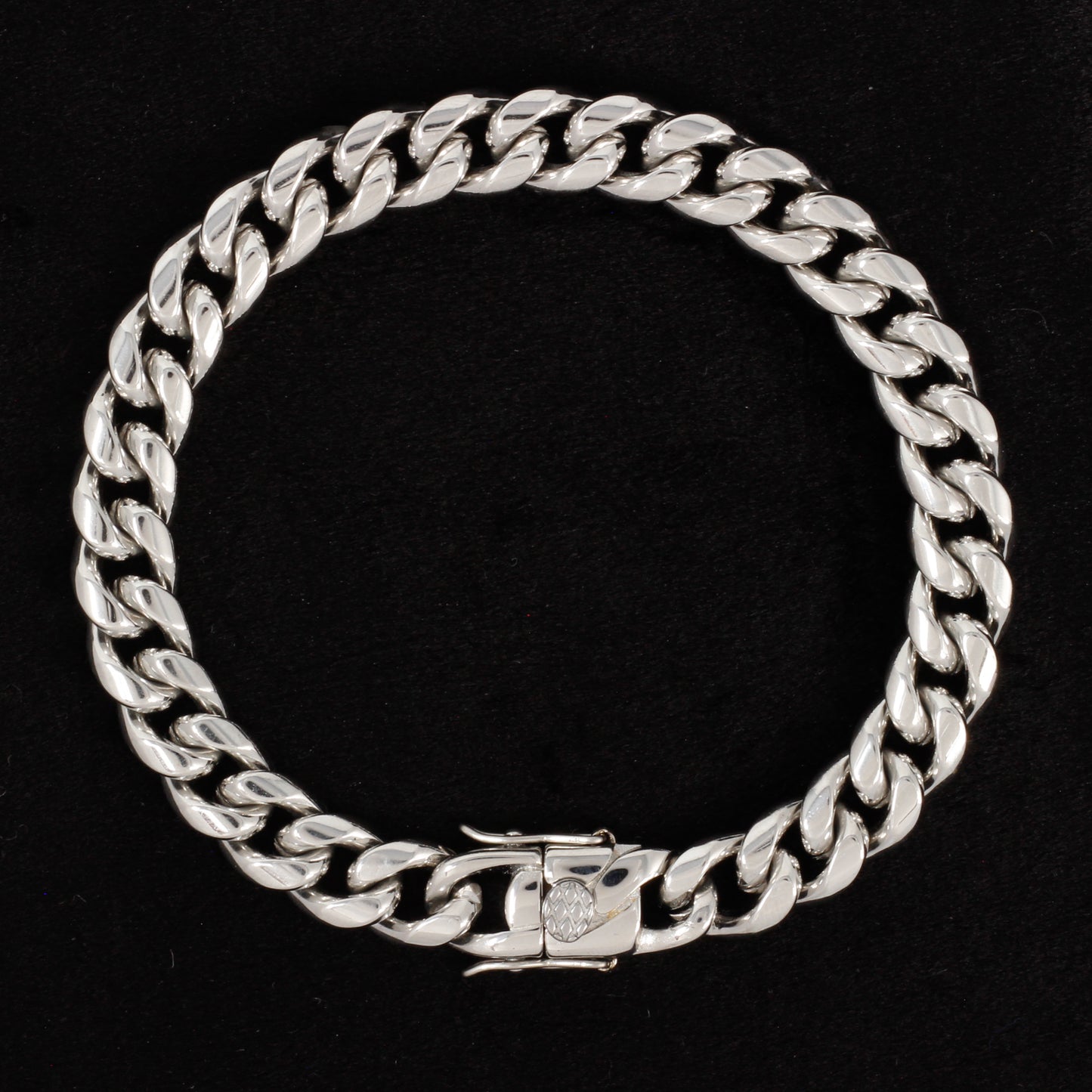 10mm Solid Cuban Bracelet - SCH-810-B