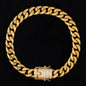 10mm Solid Cuban Bracelet - SCH-820-B