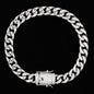 10mm Solid Cuban Bracelet - SCH-820-B