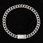 6mm Solid Cuban Bracelet - SCH-911-B**