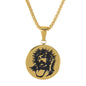 Mini Jesus Necklace with 2.5mm Round Box Chain 24" - SCP-043**