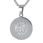 Mini Islamic Necklace with 2.5mm Round Box Chain 24" - SCP-062**