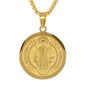 Mini Jesus Necklace with 2.5mm Round Box Chain 24" - SCP-063**