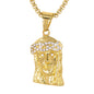 Mini Jesus Necklace with 2.5mm Round Box Chain 24" - SCP-071
