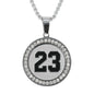 Medium Weight Lifting Necklace with 3mm Round Box Chain 24" - SCP-255**