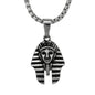 Large Egyptian Necklace with 3mm Round Box Chain 24" - SCP-3053**