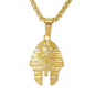 Large Egyptian Necklace with 3mm Round Box Chain 24" - SCP-3079**