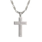 Large Cross Necklace with 4mm Bullet Chain 24" - SCP-728