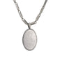 Large Guadalupe Necklace with 4mm Bullet Chain 24" - SCP-737**