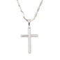 Large Cross Necklace with 4mm Bullet Chain 24" - SCP-748