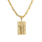 Large Jesus Necklace with 4mm Bullet Chain 24" - SCP-755**