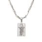 Large Jesus Necklace with 4mm Bullet Chain 24" - SCP-755**