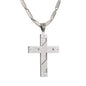 Large Cross Necklace with 4mm Bullet Chain 24" - SCP-764