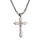 Large Cross Necklace with 4mm Bullet Chain 24" - SCP-772