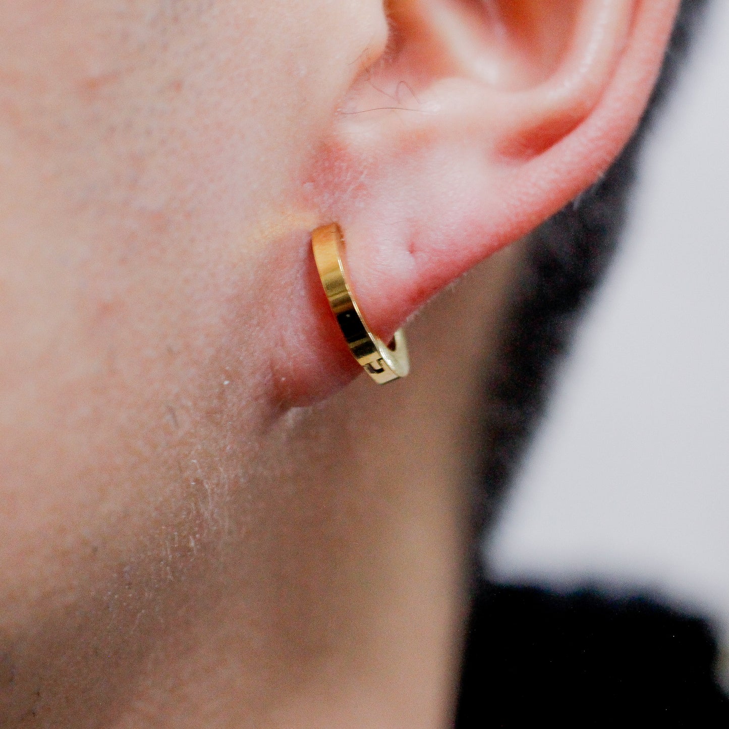 Brix Wide Hoop Earring - SE-01