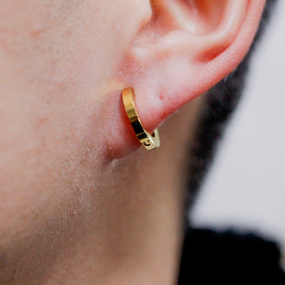 Brix Wide Hoop Earring - SE-01