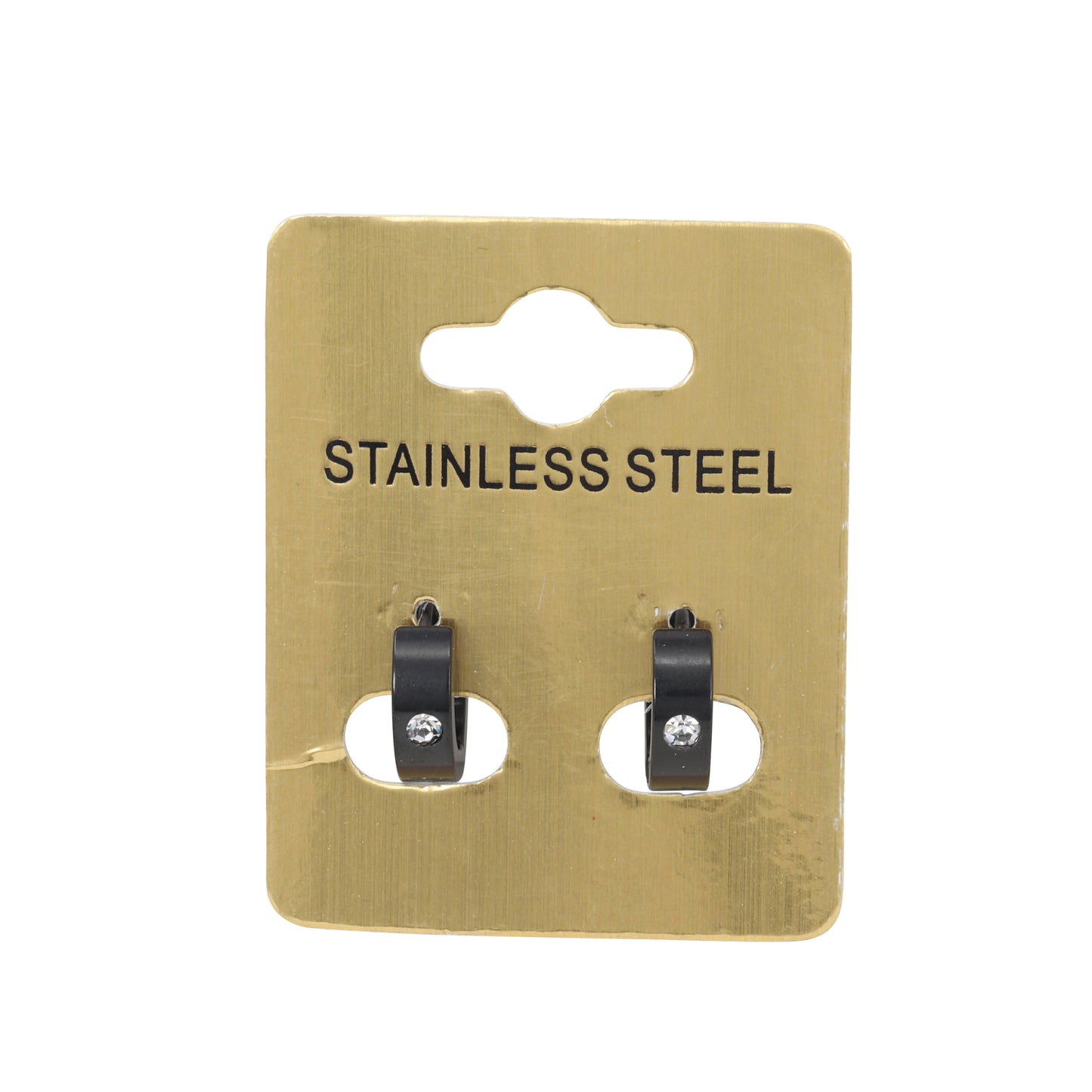 1-Stone Hoop Earring - SE-07