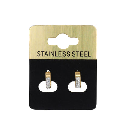 CZ Hoop Earring - SE-12