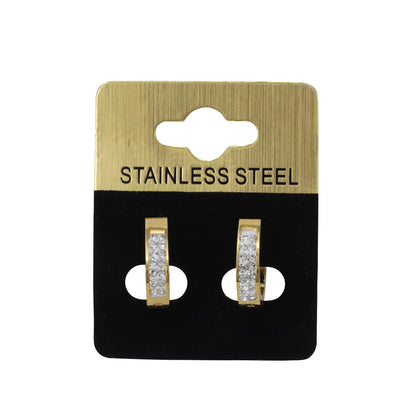 CZ Hoop Earring - SE-15