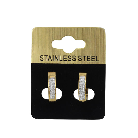 CZ Hoop Earring - SE-15