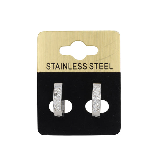 CZ Hoop Earring - SE-15