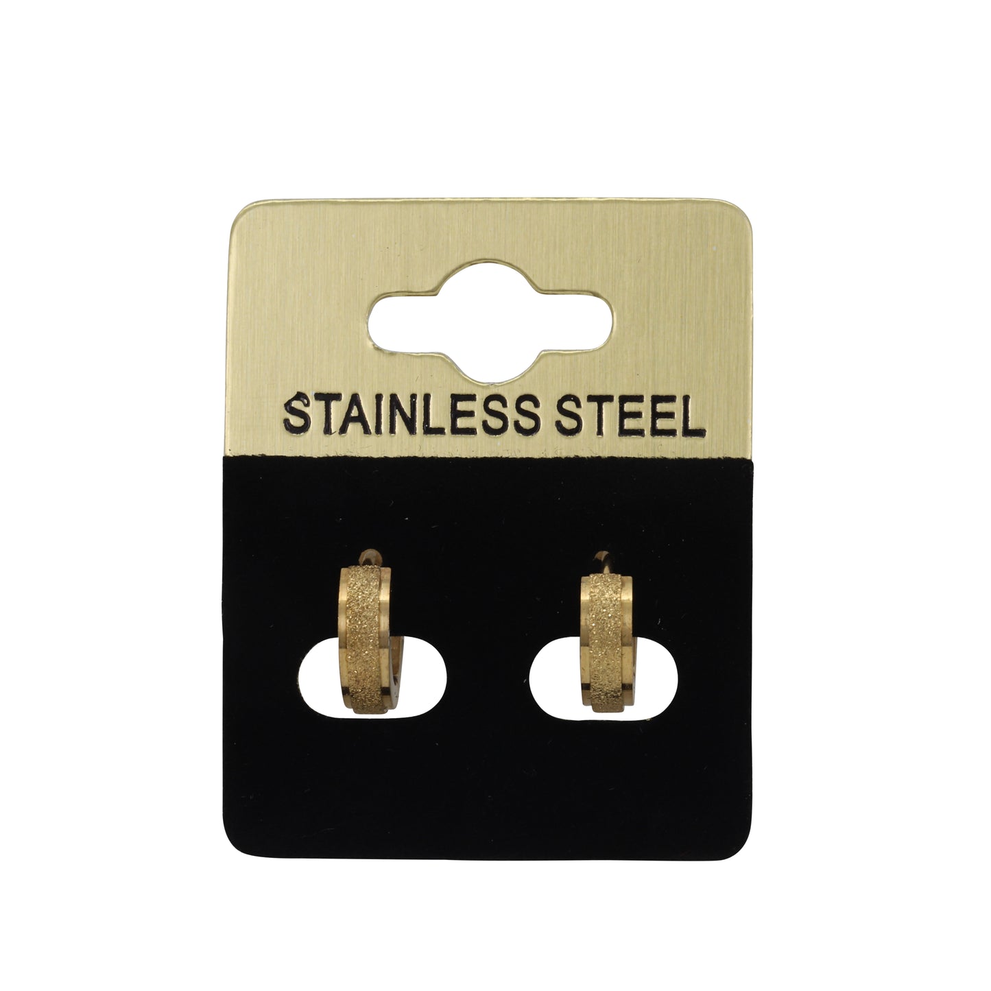 Sandblast Hoop Earring - SE-18