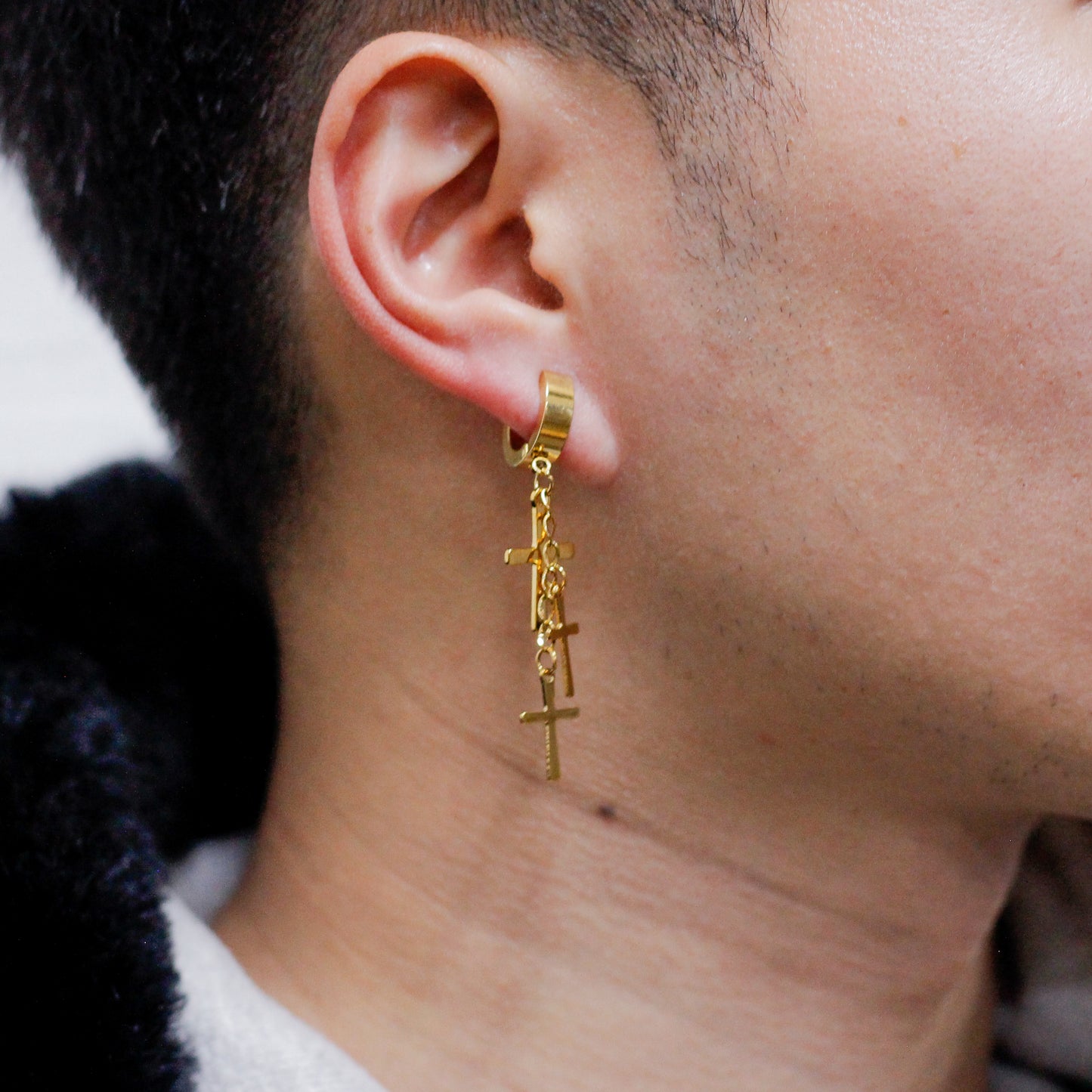 Hanging Crosses Earring - SE-401