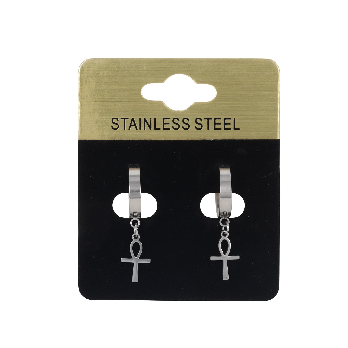 Ankh Plain Hoop Earring - SE-53