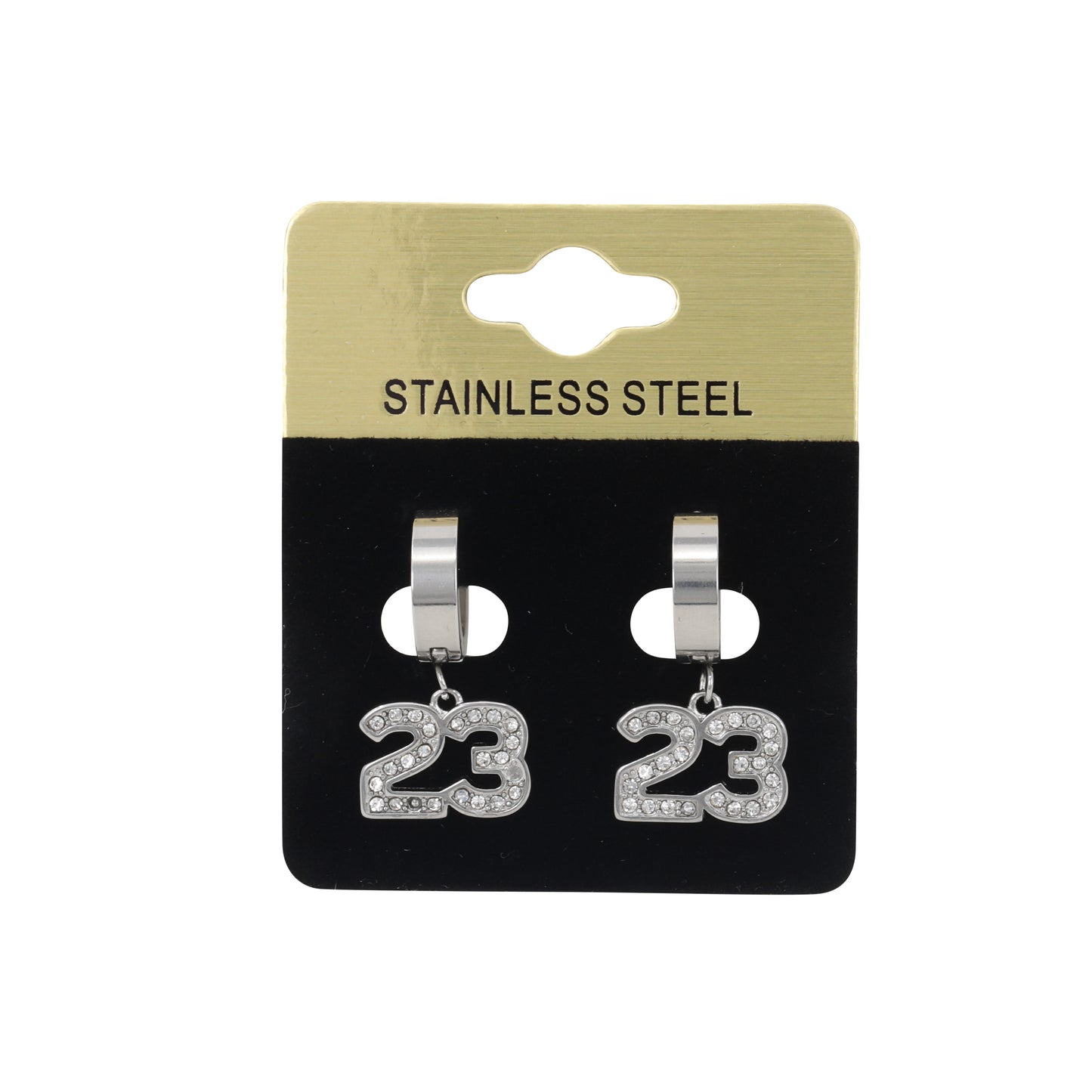 Hanging Number 23 Earring - SE-606