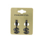 Hanging Dollar Sign Earring - SE-607