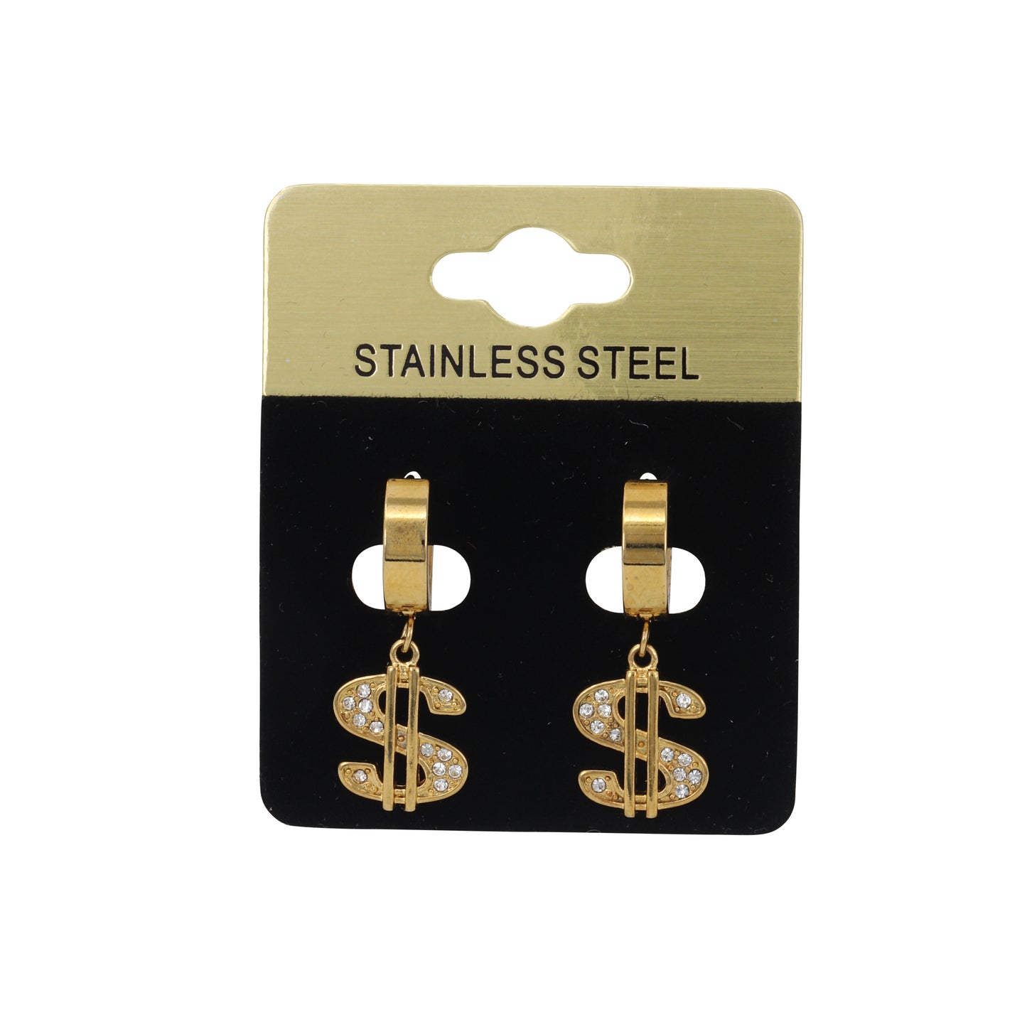 Hanging Dollar Sign Earring - SE-607