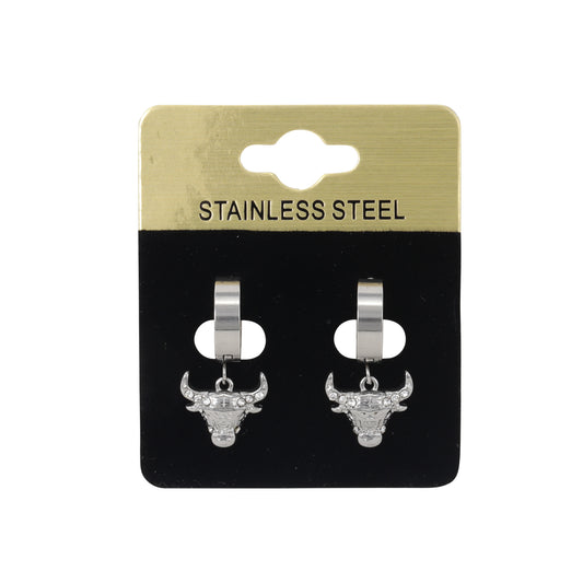 Hanging Bulls Head Earring - SE-609