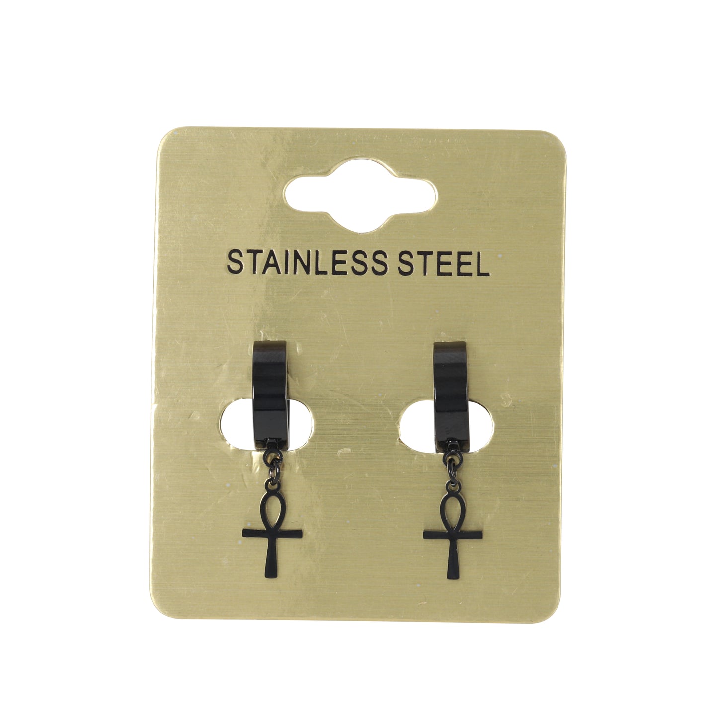 Ankh Plain Hoop Earring - SE-63