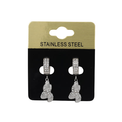 Hanging Pray Hand Earring - SE-703